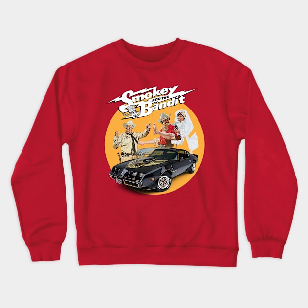 Smokey and the Bandit Crewneck Sweatshirt by Charmskool